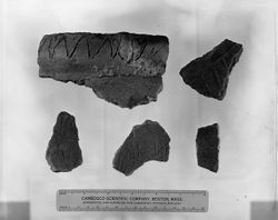 Bosson site, sherds