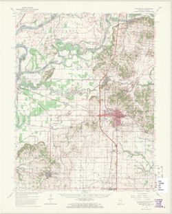 Princeton quadrangle, Indiana-Illinois : 15 minute series (topographic) [1965 reprint with vegetation]