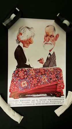 Bernstein Vienna Philharmonic Poster