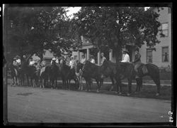 Horseback riders from Franklin, etc.