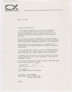 Wilson, Sue C., 1979
