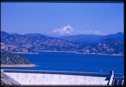 Shasta dam, lake, mountain Cushman EK C1