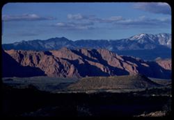S.W. Utah's red cliffs and Pine Valley Mtn.
