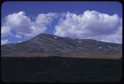 Mountain in N-E. Nevada seen from US 93 between Twin Falls, Ida. And Wells, Nev.