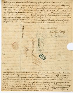 Wilbank, John, Philadelphia to William Maclure, Mexico., 1838 June 11