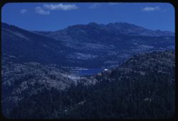 Mtns. above Donner Summit seen from Emigrant Gap