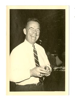 Man laughing
