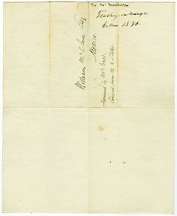 Featherstonhaugh, G[eorge] W., Washington. To William Maclure, Mexico, Favoured by Mr. Jones. Consul from the U. States., 1836 Mar. 6