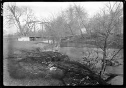 Bridge over Sugar Creek, near Orphan Annie's home