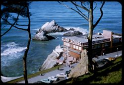 Seal Rocks and Cliff house. San Francisco.