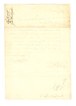 1778, Sept. 6 - Washington, George, 1732-1799, pres. U.S. To Jedediah Huntington. “It is probable the Fleet you mentioned is part of the one which passed thro the Sound some time ago, for the relief of Rhode Island.”