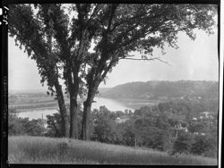 View of the Ohio from Aurora hilltop, fine view