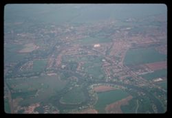 From Pan-Am. flt. 121 West suburbs of London