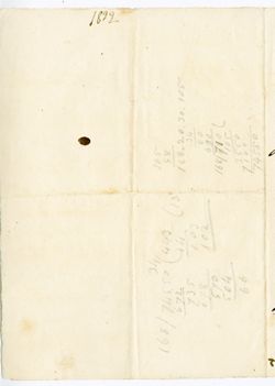 [Unsigned], Alic[an]te, [Spain]. To [ ? ]., 1822 Dec. 31