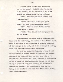 "Address at the Banquet Closing the Rituals of the Diamond Jubilee Class, Ancient Accepted Scottish Rite, Vally of Indianapolis" April 5, 1940