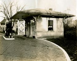 Red Crown Gasoline Station