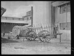 Sugar cane cart at Hershey sugar mill, on way to Matanzas