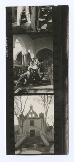 Item 0074. 2 1/2 contact prints on one strip.