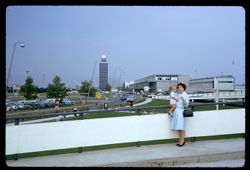 Lucille & Warren- New York's Idlewild Airport (now JFK Airport) skyline