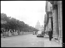 The Prado, Havana, looking east towards capitol