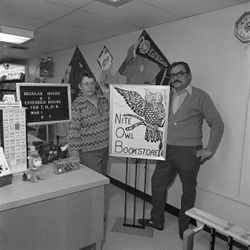 IU South Bend bookstore staff, 1970s