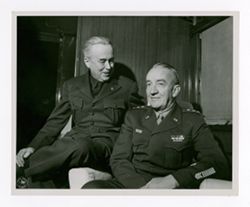 Roy Howard and Lt. Gen. Robert L. Eichenberger
