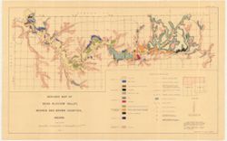 Geologic map of Bean Blossom Valley, Monroe and Brown Counties, Indiana
