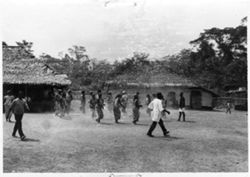 Women dancing in Chief's compound