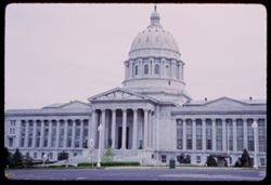 State Capitol of Missouri west elevation