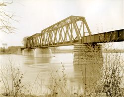 Monon Bridge, Wabash River