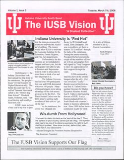 2006-03-07, The IUSB Vision