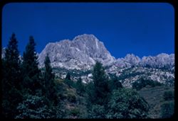 Near view of Castle Crags from south