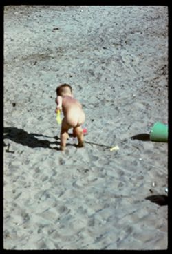 Child at beach