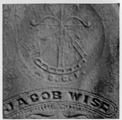 A.O.C.F. chain of 7 links arrow, bow - Jacob Wise
