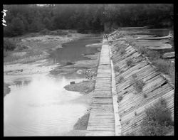 Laurel dam, wooden