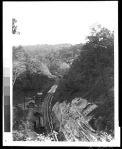 Railroad tunnel near New Albany