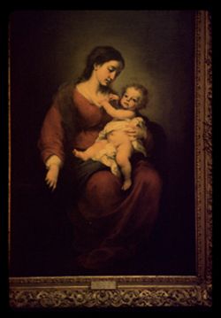 Virgin and child Murillo