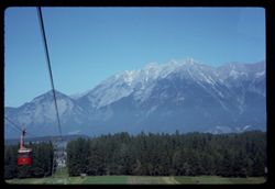 Patscherkofel Seilbahn. Above Innsbruck.