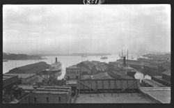 Norfolk wharf, Aug. 28, 1910, 6:30 a.m.