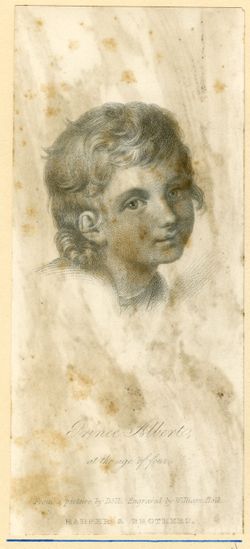 Prince Albert, at the age of four