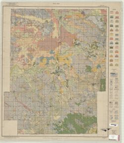 Soil map, Indiana, Kosciusko County sheet