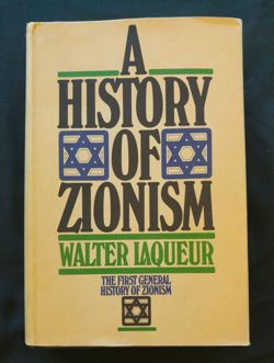 A History of Zionism  Holt, Rinehart and Winston: New York,