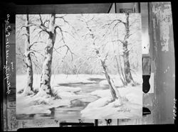Winter scene by Adelee Wendel