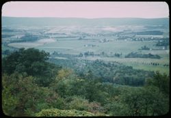 View nor-eastward across valley of Susquehanna north of Hazleton, Penna