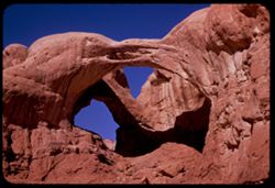 Great Double Arch. Arches National Mon. near Moab, Utah.