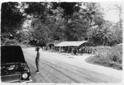 Women's market near Sidike in Firestone Plantation, Cavalla