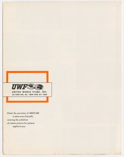 United World Films, Inc.: 16mm Sound Motion Pictures Catalog, 1968