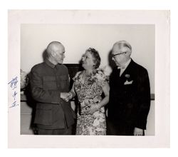 Roy W. and Peg Howard with Chiang Kai-shek