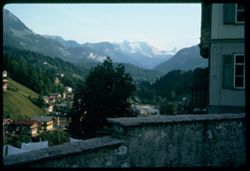 View south from Berchtesgaden in late afternoon X