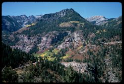Mountains above Ouray to southwest.